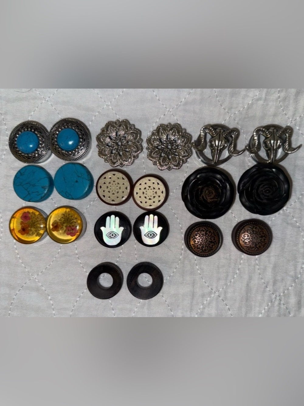 Whole 19mm Ear Plug/Tunnels LOT